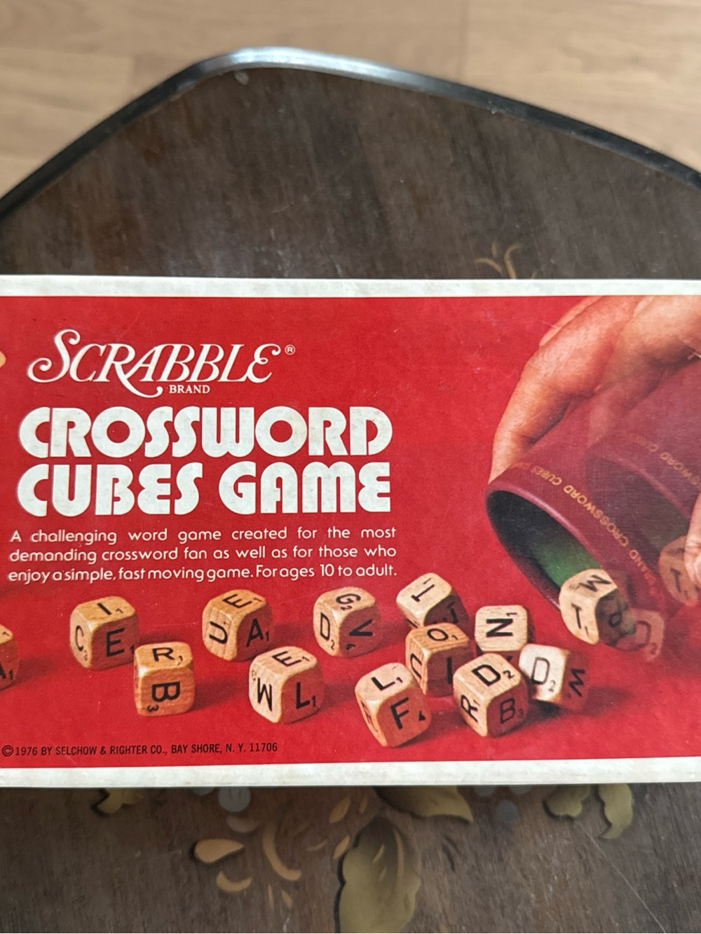 Scrabble Crossword Cubes Game
